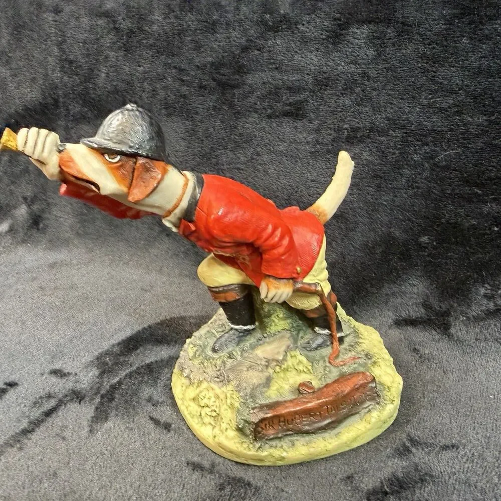 Robert Harrop The County Set Sir Hubert Talbot MFH Equine Foxhound Figurine READ
